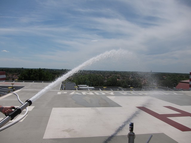 Gyulai korhaz heliport habbal  olto m